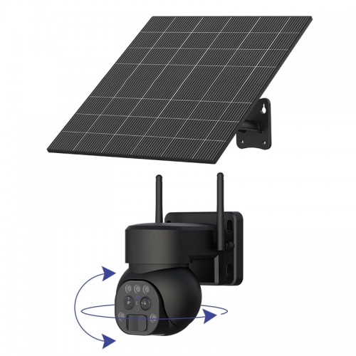 Duální 4G IP PTZ kamera se solárním panelem Y9-4G